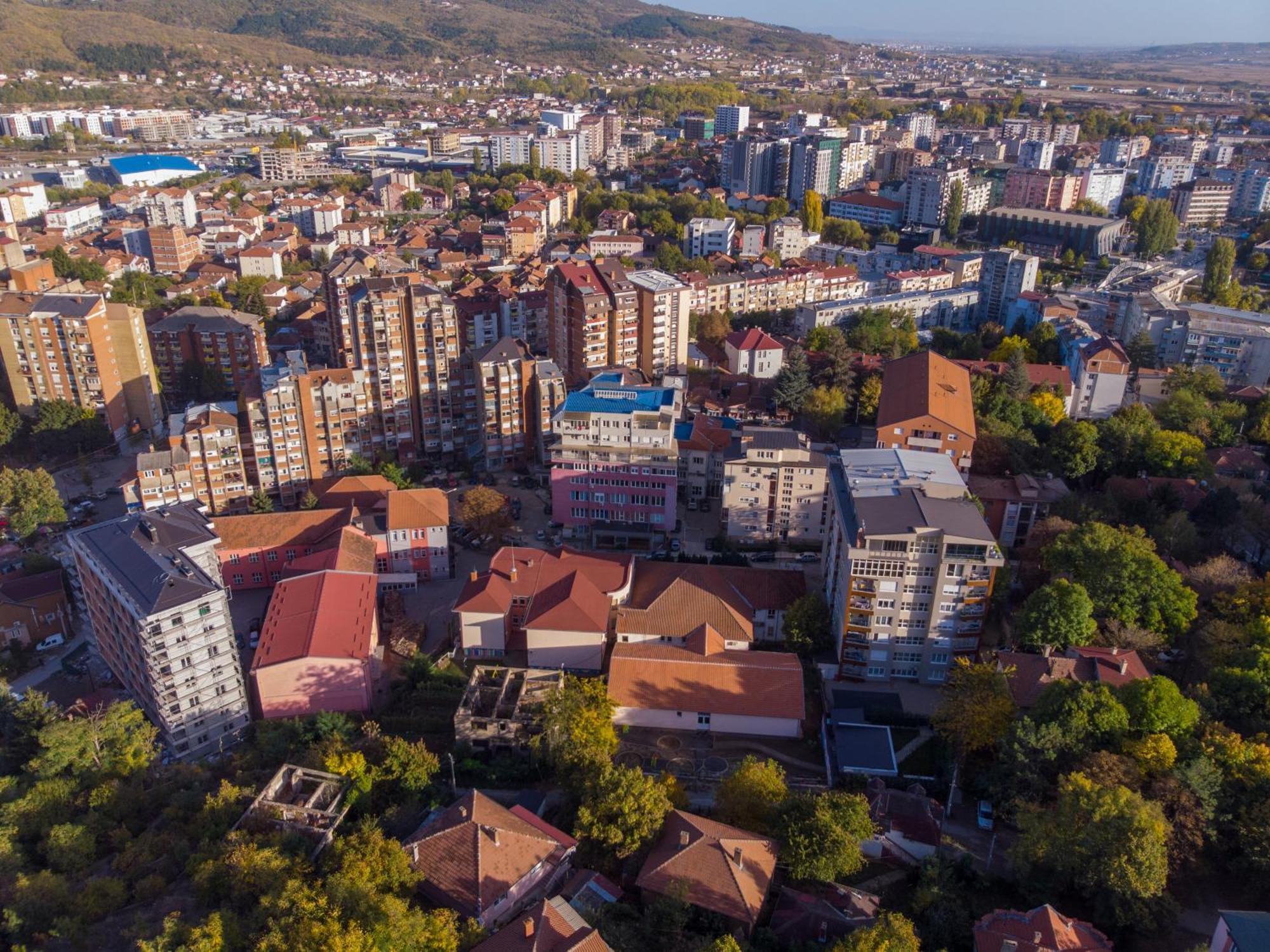Hotel North City Titova Mitrovica Buitenkant foto
